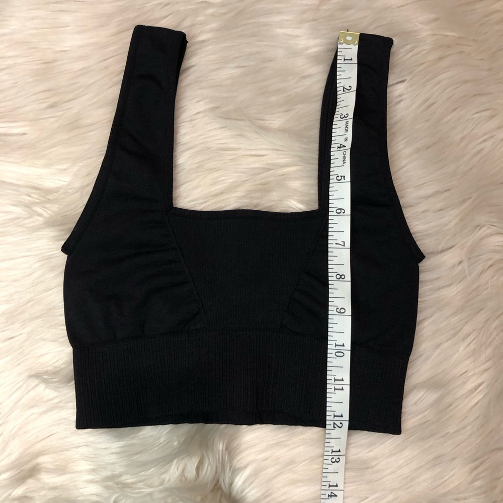 FREE PEOPLE Good Karma Square Neck Bra Top XS/S - Picture 8 of 8